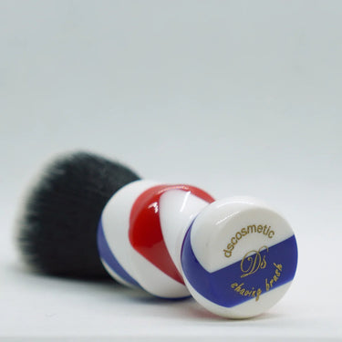 Shaving Brush BARBER POLE Synthetic 24mm